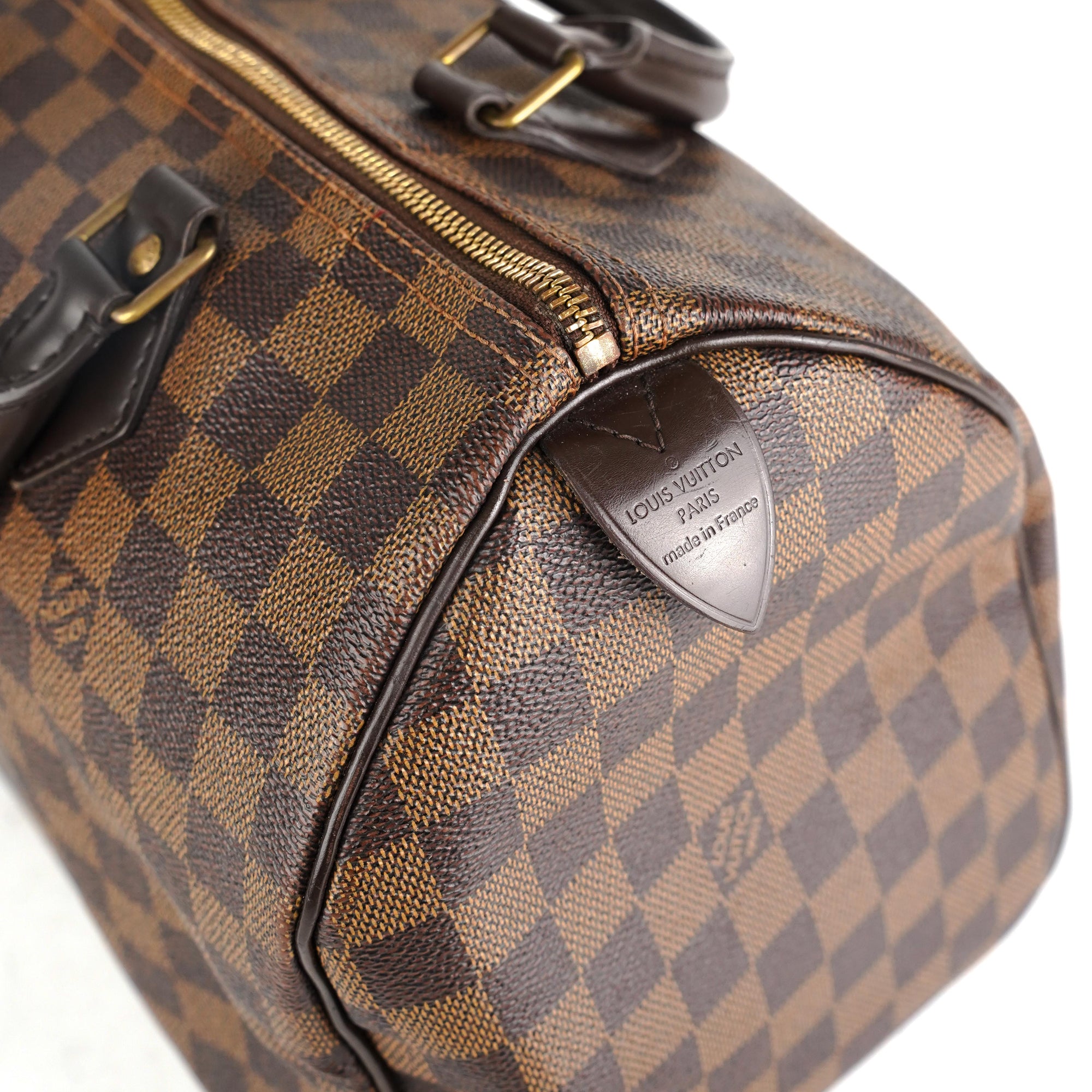 Louis Vuitton 2010 preowned Damier Ebène Speedy 30 Handbag  Farfetch